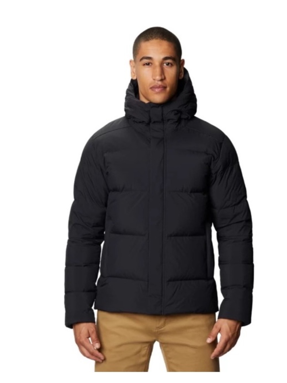 Mountain Hardwear Glacial Storm down puffer hooded jacket sz M
